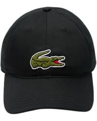 Lacoste - Nera big croco cap - Lyst