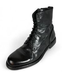 LEMARGO - Schoenen ,Zwart ,Leer Df 22A Ranch Enkellaars - Lyst