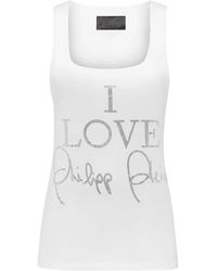 Philipp Plein - Sleeveless Tops - Lyst