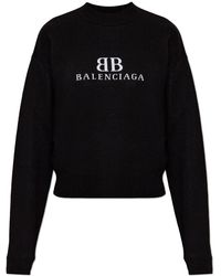 Balenciaga - Logo -trui - Lyst