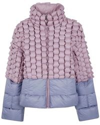 RAXXY - Gewatteerd Donsjack Met Patroon - Lyst