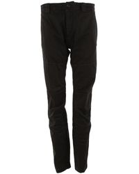 C.P. Company - Pantaloni neri con vestibilità ergonomica per - Lyst