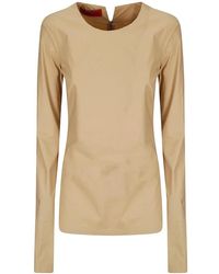 Thelatest - Long Sleeve T-Shirts - Lyst