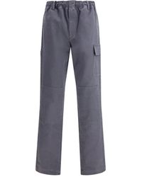 GR10K - Broeken ,Grijs ,Katoen Washed Cargo Pants - Lyst