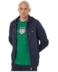 GANT - Zip-Throughs - Lyst