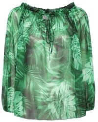 Ermanno Scervino - Groene Blouse - Lyst