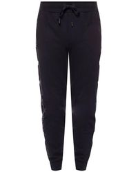 Dolce & Gabbana - Pantaloni da jogging in cotone con dettaglio logo - Lyst