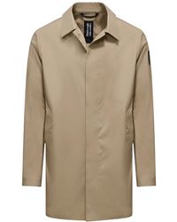 Bomboogie - Ongevoerde Trenchcoat Met Kraag - Lyst