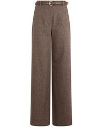 Max Mara - Wide Trousers - Lyst