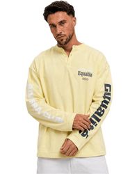 Equalite - Tops ,Geel ,Riviera Longsleeve - Lyst