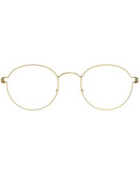Lindberg - Accessoires ,Geel ,Glasses - Lyst