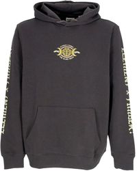 Element - Schwarzer Leichter Kapuzenpullover Mit Kordelzug - Lyst