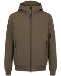 C.P. Company - Jassen ,Groen ,Polyester Shell-R Hooded Lens Jacket - Lyst