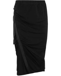 Helmut Lang - Midi Skirts - Lyst
