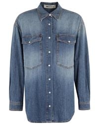 Semicouture - Denim Shirts - Lyst
