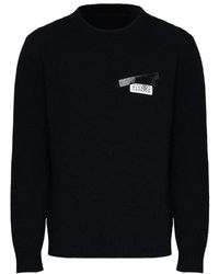 MM6 by Maison Martin Margiela - Round-Neck Knitwear - Lyst