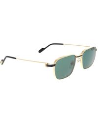 Cartier - Accessoires ,Geel ,Randloze Zonnebril - Lyst