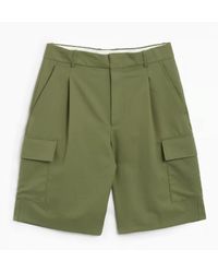 Drole de Monsieur - Grüne shorts stilvolle sommermode - Lyst
