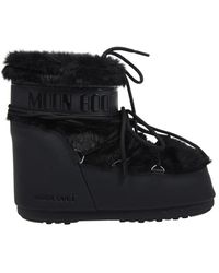 Moon Boot - Icon Low Faux Fur Boot - Lyst
