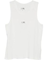 MM6 by Maison Margiela - Sleeveless Tops - Lyst