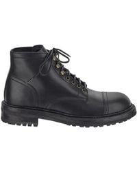 Dolce & Gabbana - Lace-up boots - Lyst