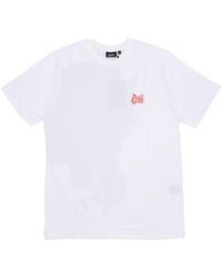 DOLLY NOIRE - Choke Tee Weißes Baumwollshirt - Lyst