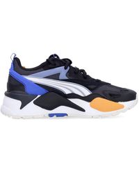 PUMA - Schoenen ,Veelkleurig ,Leer Turbo Jr Lage Sneaker Sterk Grijs/Zwart - Lyst