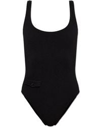 MM6 by Maison Margiela - Einteiliger Badeanzug - Lyst