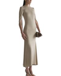 Mugler - Kleedjes ,Grijs ,Abito - Lyst