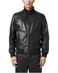 Iceberg - Leather Jacket - Lyst
