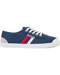 Kawasaki - Retro canvas schuh marineblau - Lyst