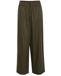 Kaffe - Wide Trousers - Lyst