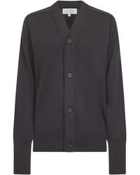 Studio Nicholson - Truien & Vesten ,Bruin ,Wol Merino Wol V-Hals Trui Bruin - Lyst