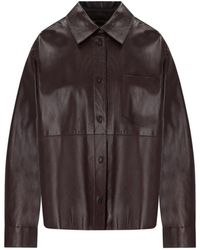 Weekend by Maxmara - Leather Jackets - Lyst