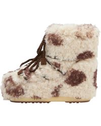 Moon Boot - Schoenen ,Veelkleurig ,Polyester Icon Low Curly Boots - Lyst