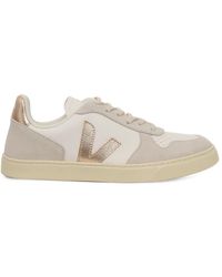 Veja - Small V-10 L Leather Sneaker - Lyst