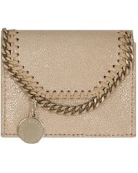 Stella McCartney - Tri-Fold Falabella Wallet - Lyst