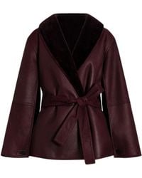 Alberta Ferretti - Faux Fur & Shearling Jackets - Lyst