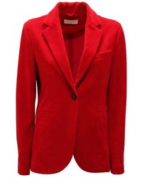 Circolo 1901 - Velvet Jacket Cord Corduroy Chili Farbe - Lyst