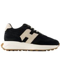 Hogan - H641 Allacciato H Patch Sneakers - Lyst