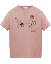 Duke & Dexter - Dr4 Eat Dirt T-Shirt Met Borstzakje - Lyst