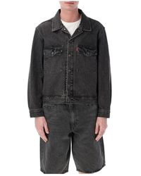 Levi's - Jassen ,Zwart ,Katoen Emarcader Station Jkt - Lyst