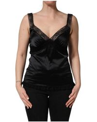 Dolce & Gabbana - Tanktop Met V-Hals - Lyst