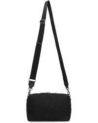Fendi - Tassen ,Zwart ,Leer Medium Squared Ff Bag - Lyst