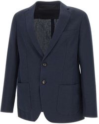 Rrd - Jassen ,Blauw ,Katoen Lynco Blazer - Lyst
