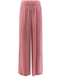 JOSEPH - Nour Satin Twill Broek - Lyst