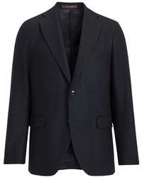 Oscar Jacobson - Microstructure Regular Fit Blazer - Lyst
