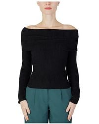 ONLY - Round-Neck Knitwear - Lyst