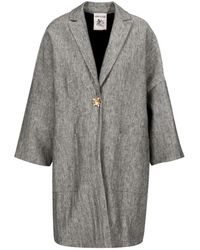 Semicouture - Single-Breasted Coats - Lyst