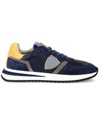 Philippe Model - Schoenen ,Blauw ,Katoen Sneakers Tropez 2.1 Running - Lyst